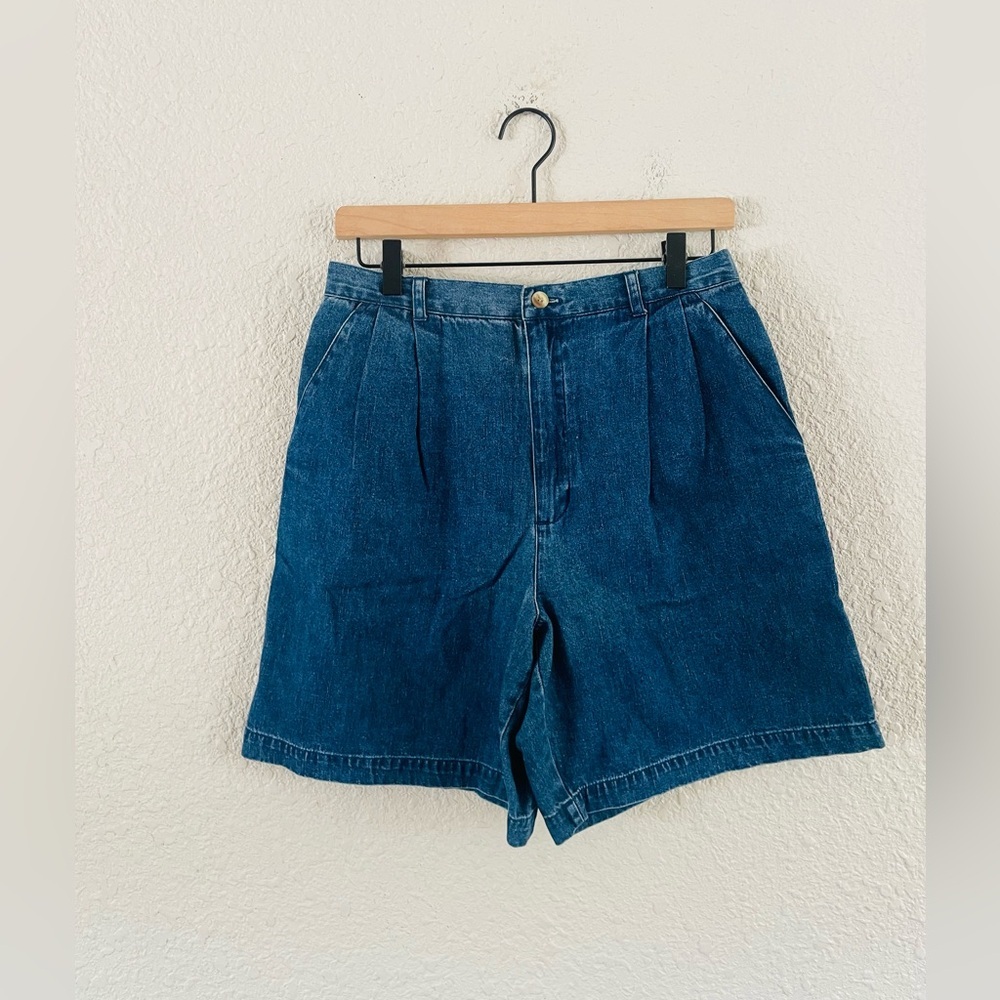 White Stag Vintage Denim Mom Trouser Jean Shorts